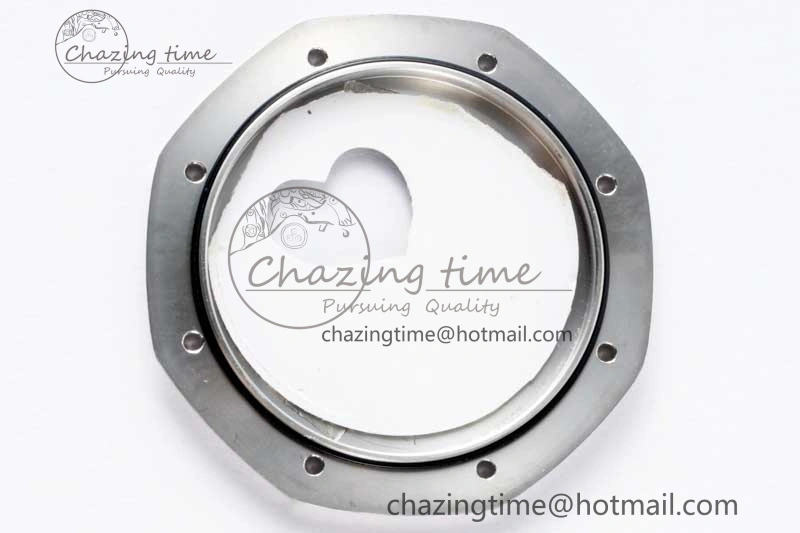 Royal Oak Fake Tourbillon SS ABF White Dial on SS Bracelet A23J (Erotic) Thermal 4763