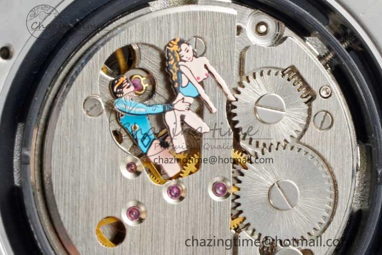 Royal Oak Fake Tourbillon SS ABF White Dial on SS Bracelet A23J (Erotic) Thermal 4763