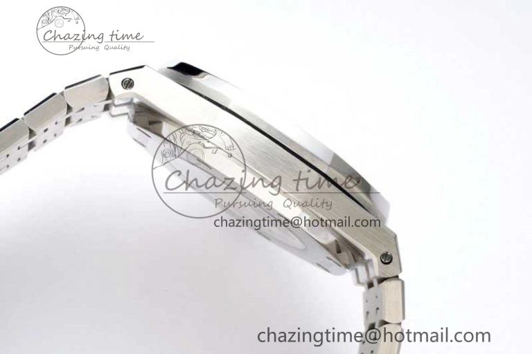 Royal Oak Fake Tourbillon SS ABF White Dial on SS Bracelet A23J (Erotic) Thermal 4763