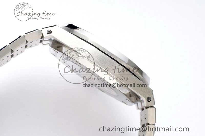 Royal Oak Fake Tourbillon SS ABF White Dial on SS Bracelet A23J (Erotic) Thermal 4763