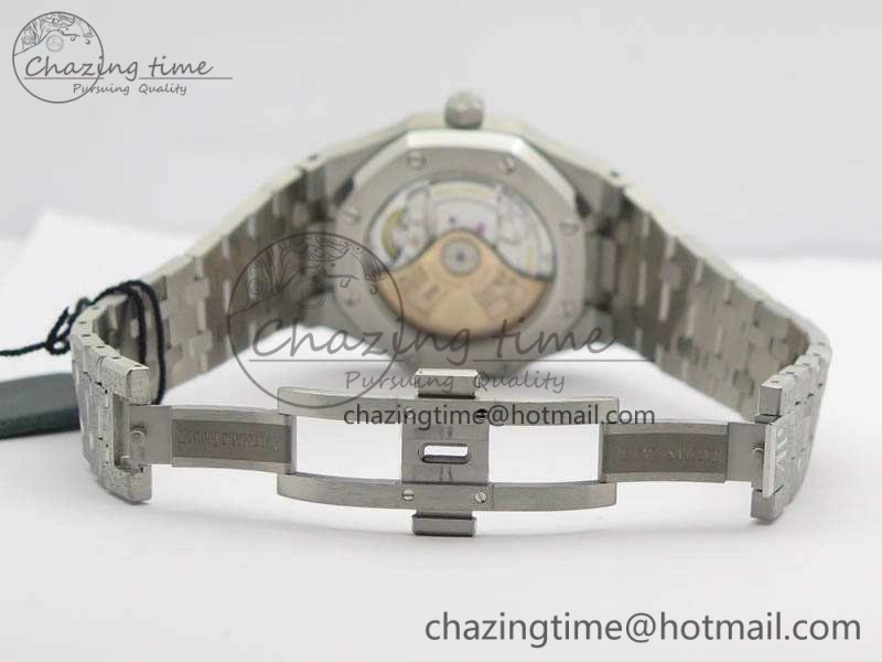 Royal Oak Jumbo 15454 Frosted 37mm JHF Best Edition Black Dial On SS Bracelet A Casual 4983