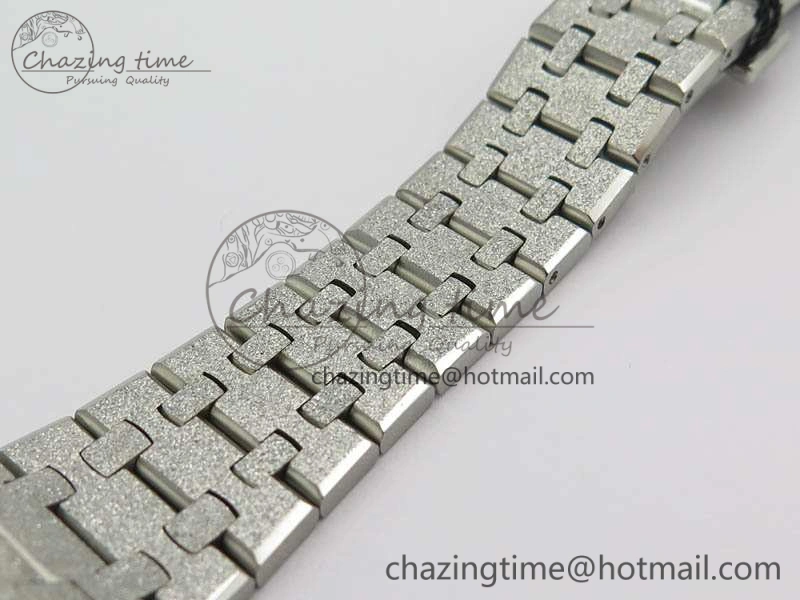Royal Oak Jumbo 15454 Frosted 37mm JHF Best Edition Black Dial On SS Bracelet A Casual 4983