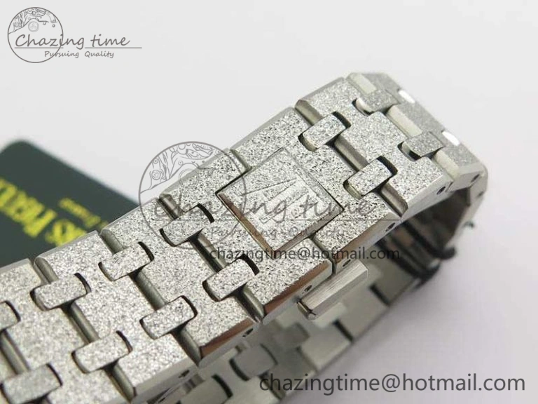 Royal Oak Jumbo 15454 Frosted 37mm JHF Best Edition Black Dial On SS Bracelet A Casual 4983