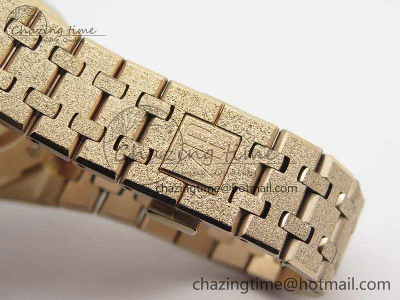 Royal Oak Jumbo 15454 RG Frosted 37mm JHF Best Edition Gray Dial On RG Bracelet A Contemporary 4980