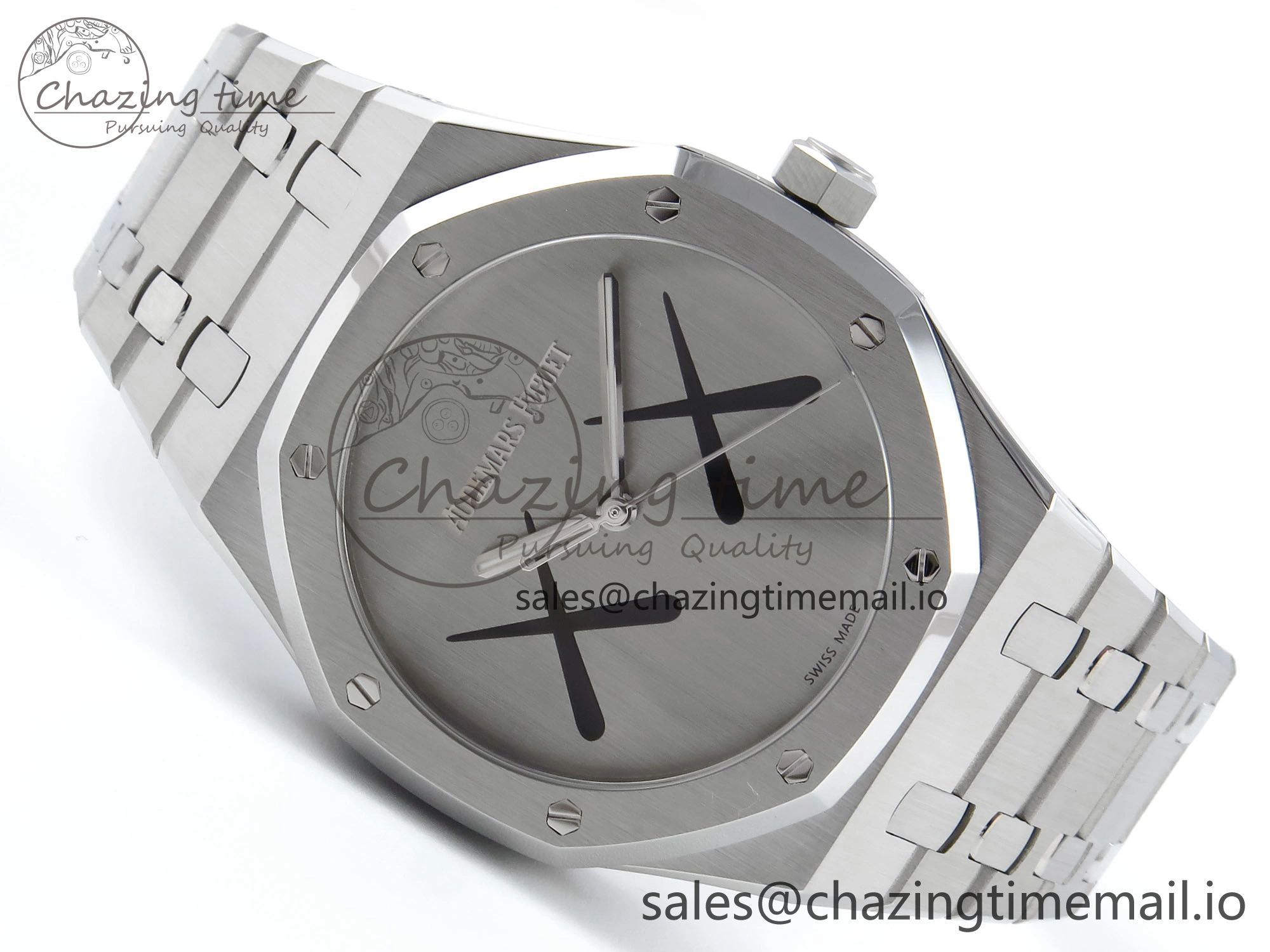 Youthful Royal Oak KAWS SS APSF 1:1 Best Edition XX Dial on SS Bracelet SA4302 Super Clone 4298
