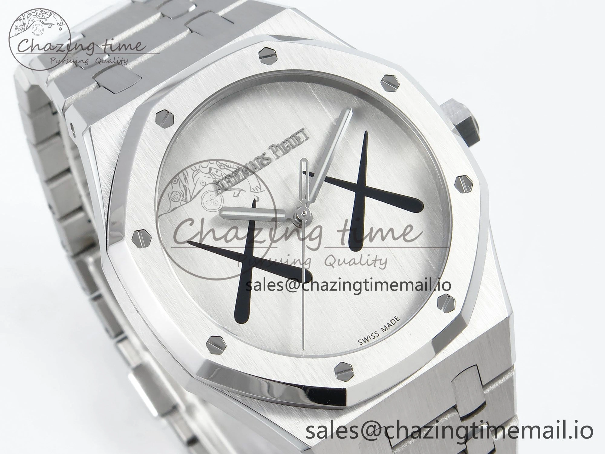 Youthful Royal Oak KAWS SS APSF 1:1 Best Edition XX Dial on SS Bracelet SA4302 Super Clone 4298