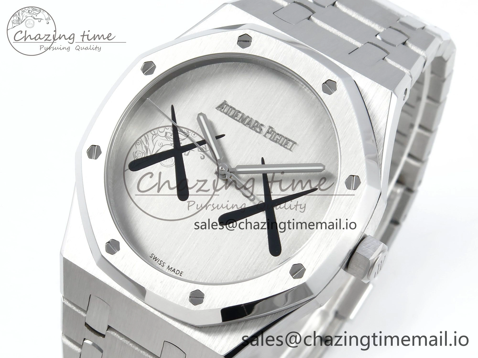Youthful Royal Oak KAWS SS APSF 1:1 Best Edition XX Dial on SS Bracelet SA4302 Super Clone 4298