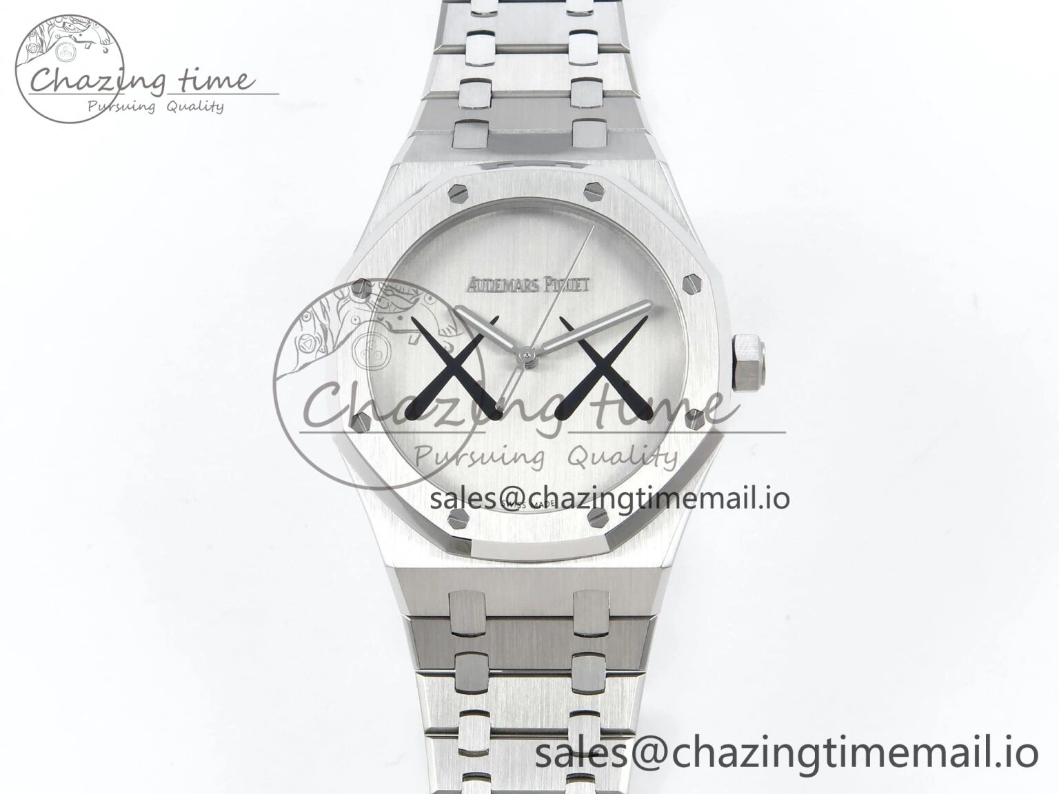 Youthful Royal Oak KAWS SS APSF 1:1 Best Edition XX Dial on SS Bracelet SA4302 Super Clone 4298