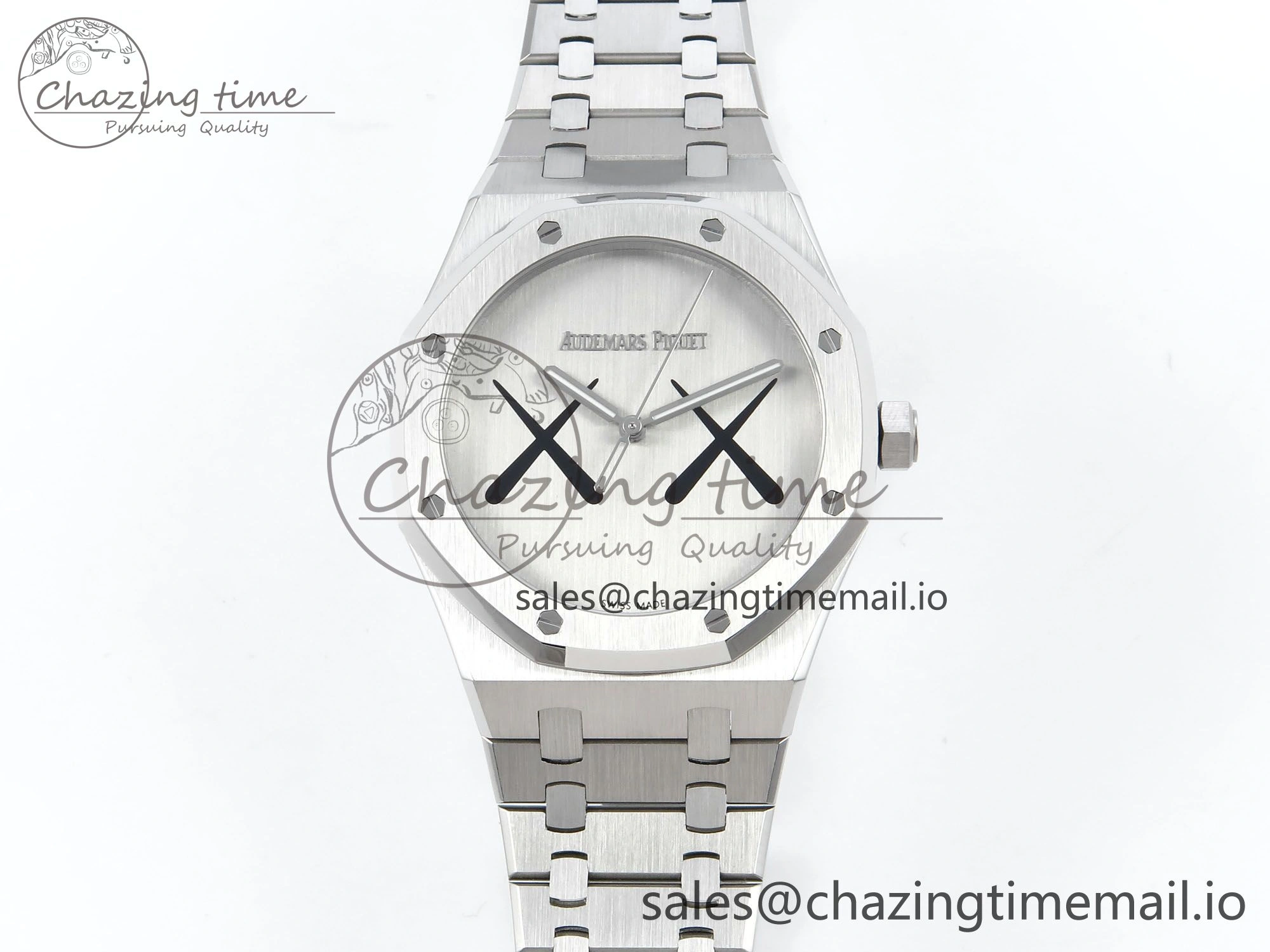 Youthful Royal Oak KAWS SS APSF 1:1 Best Edition XX Dial on SS Bracelet SA4302 Super Clone 4298