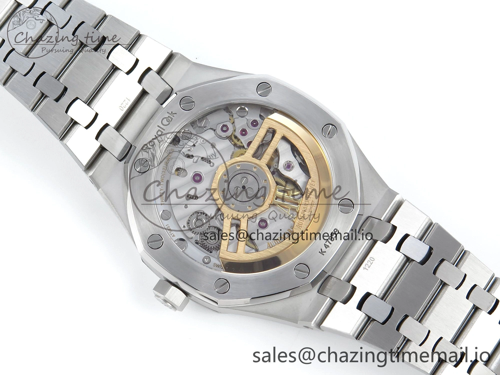 Youthful Royal Oak KAWS SS APSF 1:1 Best Edition XX Dial on SS Bracelet SA4302 Super Clone 4298