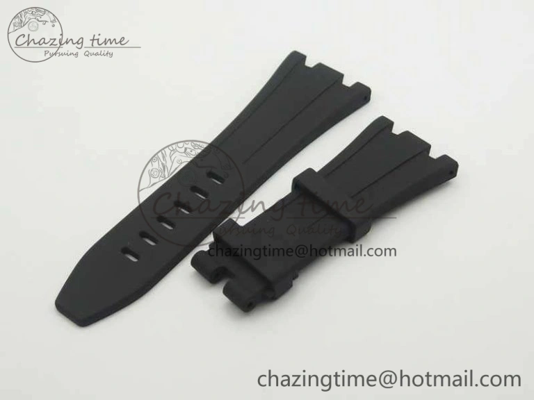 Royal Oak Offshore 2014 Black Theme JF On Black Leather Strap A3126 V2 w Cyclops And DW Mod (Free Rubber Strap) SoftTouch 4953