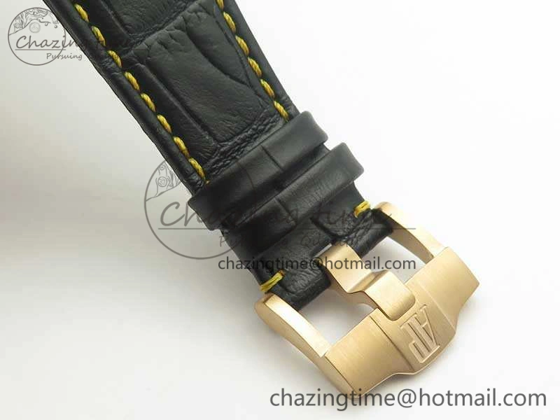 Royal Oak Offshore 2014 Gold Theme JF 1:1 Best Edition On Leather Strap A3126 (Free Rubber Strap) V Efficient 4950