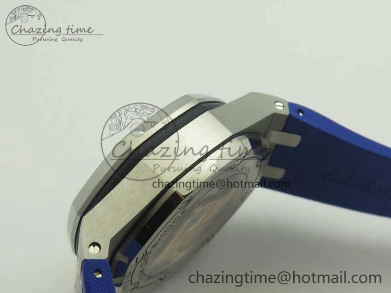 Royal Oak Offshore 2018 SIHH Indigo Blue JF 1:1 Best Edition On Blue Rubber Strap A Fashionable 4965