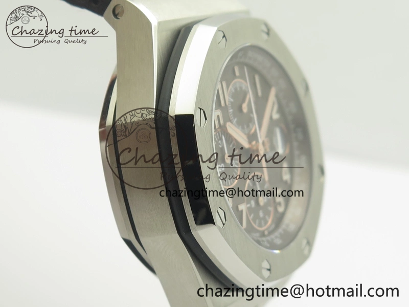 HighPerformance Royal Oak Offshore 2018 SIHH JF 1:1 Best Edition “Havana” Brown Dial On Brown Leather Strap A3126 w  Cyclops 4948