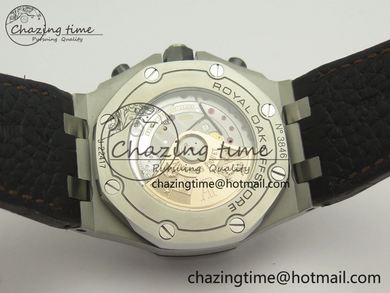 HighPerformance Royal Oak Offshore 2018 SIHH JF 1:1 Best Edition “Havana” Brown Dial On Brown Leather Strap A3126 w  Cyclops 4948