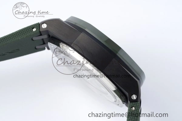 ZeroBulk Royal Oak Offshore 2020 44mm APF 1:1 Best Edition Green Ceramic Bezel on Rubber Strap A 4702