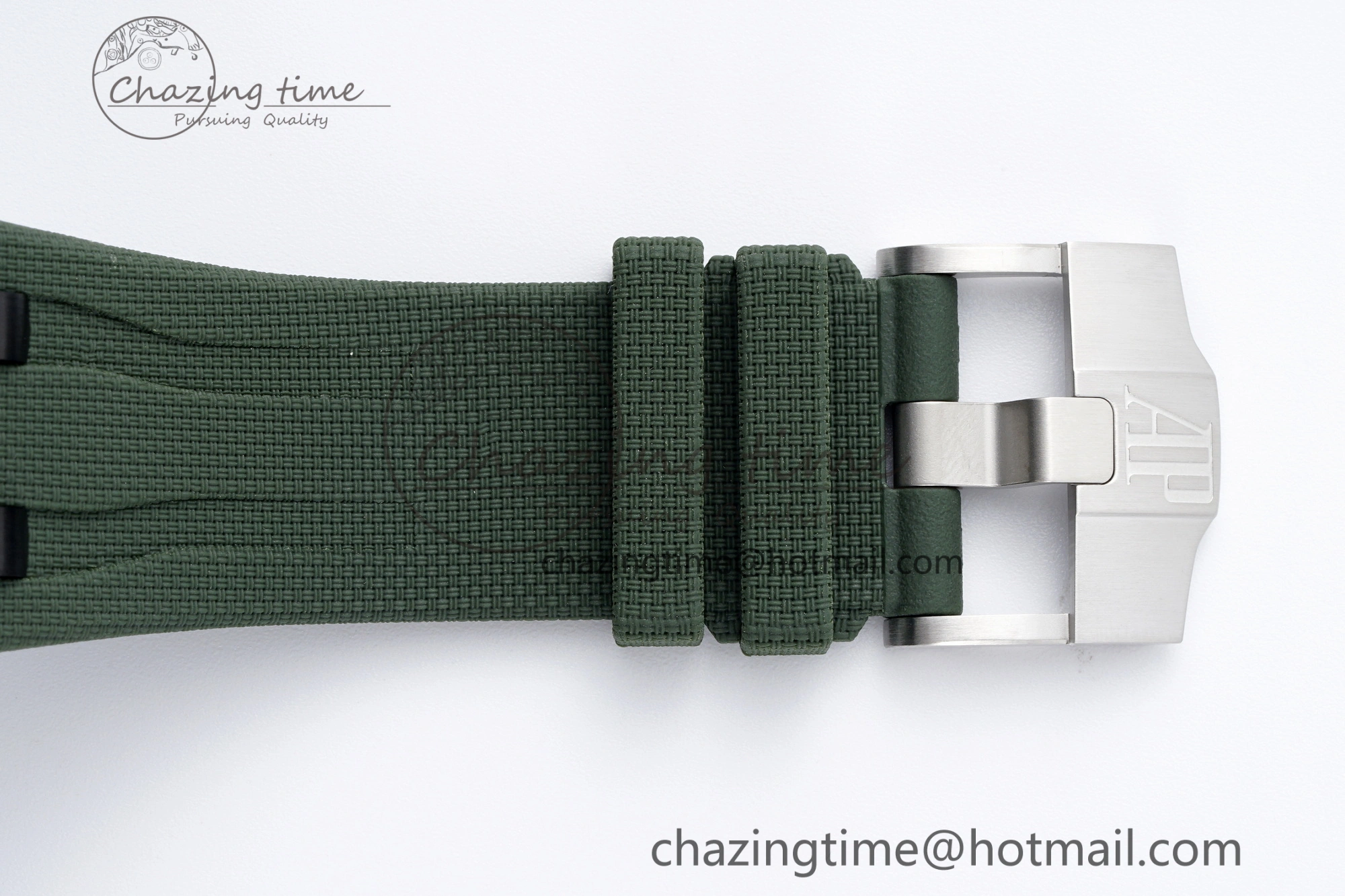 ZeroBulk Royal Oak Offshore 2020 44mm APF 1:1 Best Edition Green Ceramic Bezel on Rubber Strap A 4702