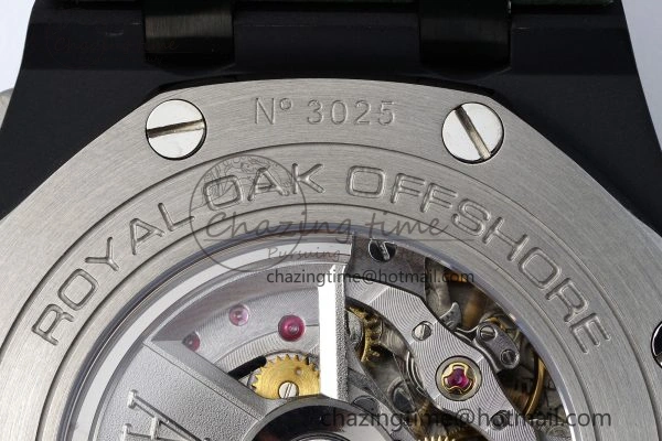 ZeroBulk Royal Oak Offshore 2020 44mm APF 1:1 Best Edition Green Ceramic Bezel on Rubber Strap A 4702