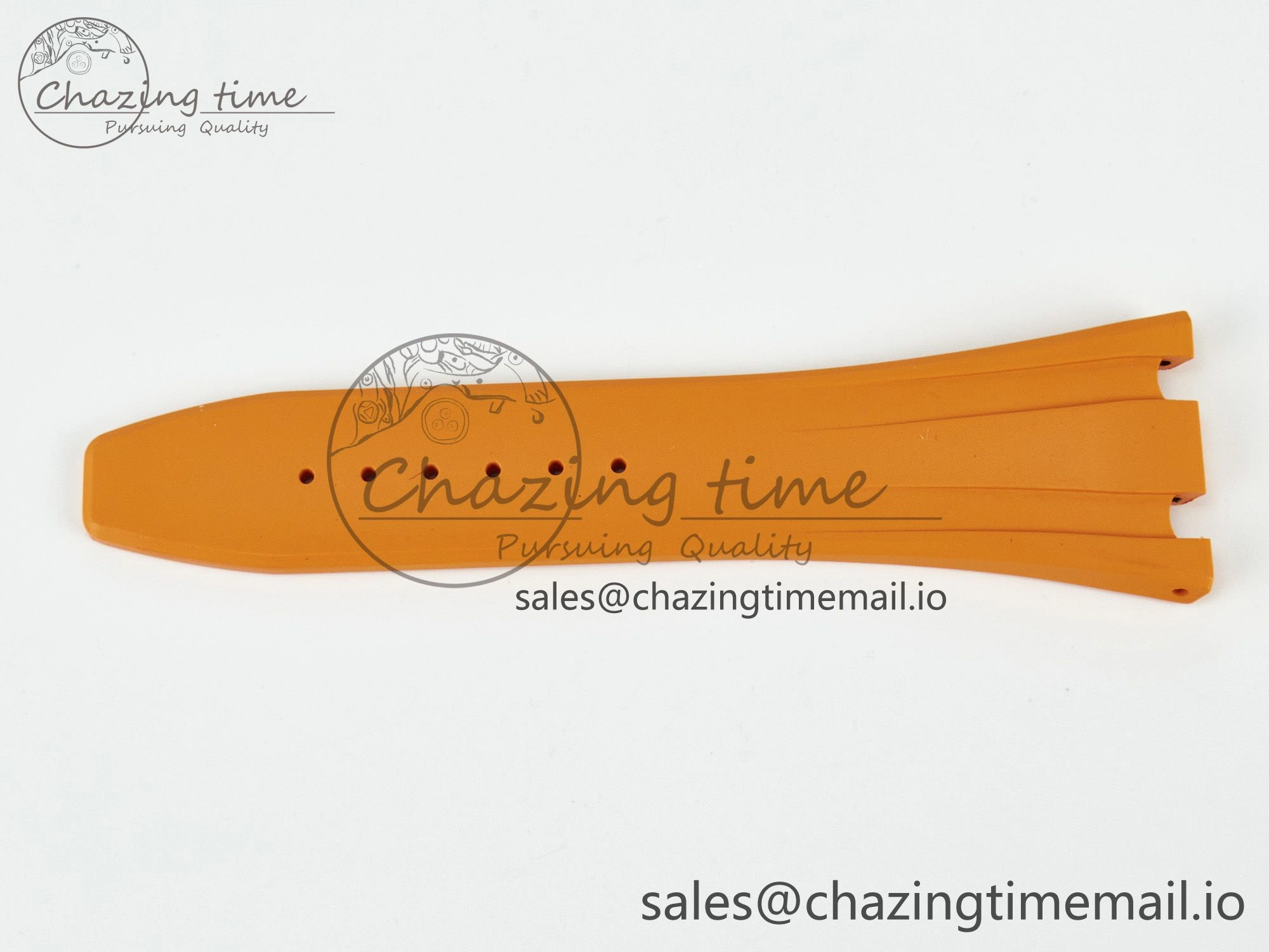 Royal Oak Offshore 26170 Best Edition Orange Rubber Strap (Fits the Gen size) Elegant 4066