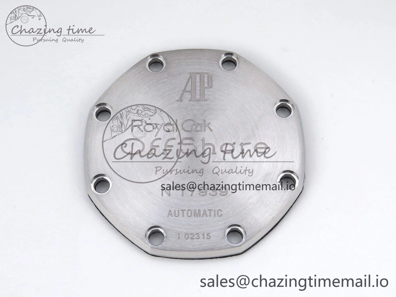 Royal Oak Offshore 42mm  Rubberclad SS TKF 1:1 Best Edition Black White Dial on Black Rubber Strap A SmartChoice 4321