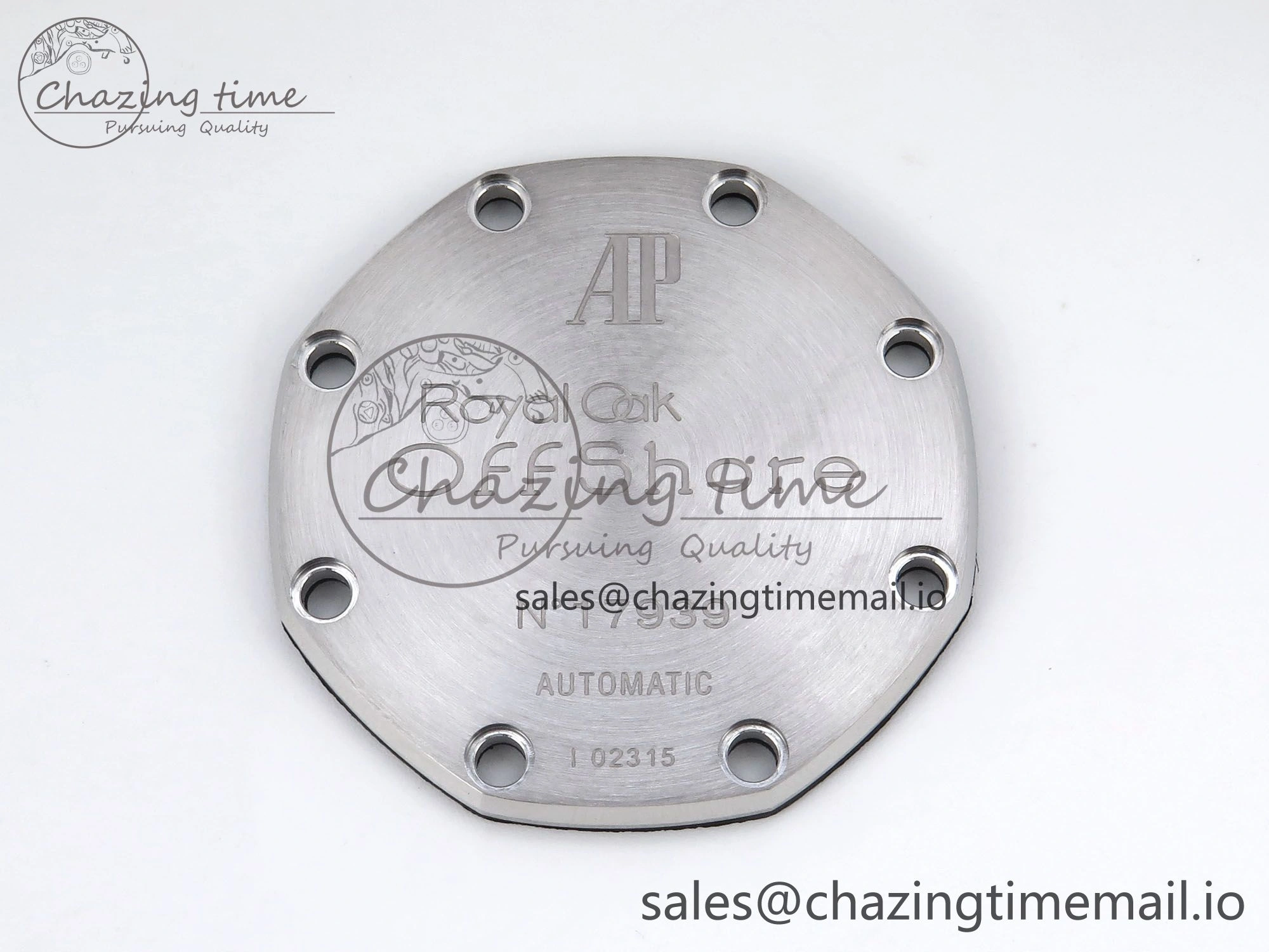 Royal Oak Offshore 42mm  Rubberclad SS TKF 1:1 Best Edition Black White Dial on Black Rubber Strap A SmartChoice 4321