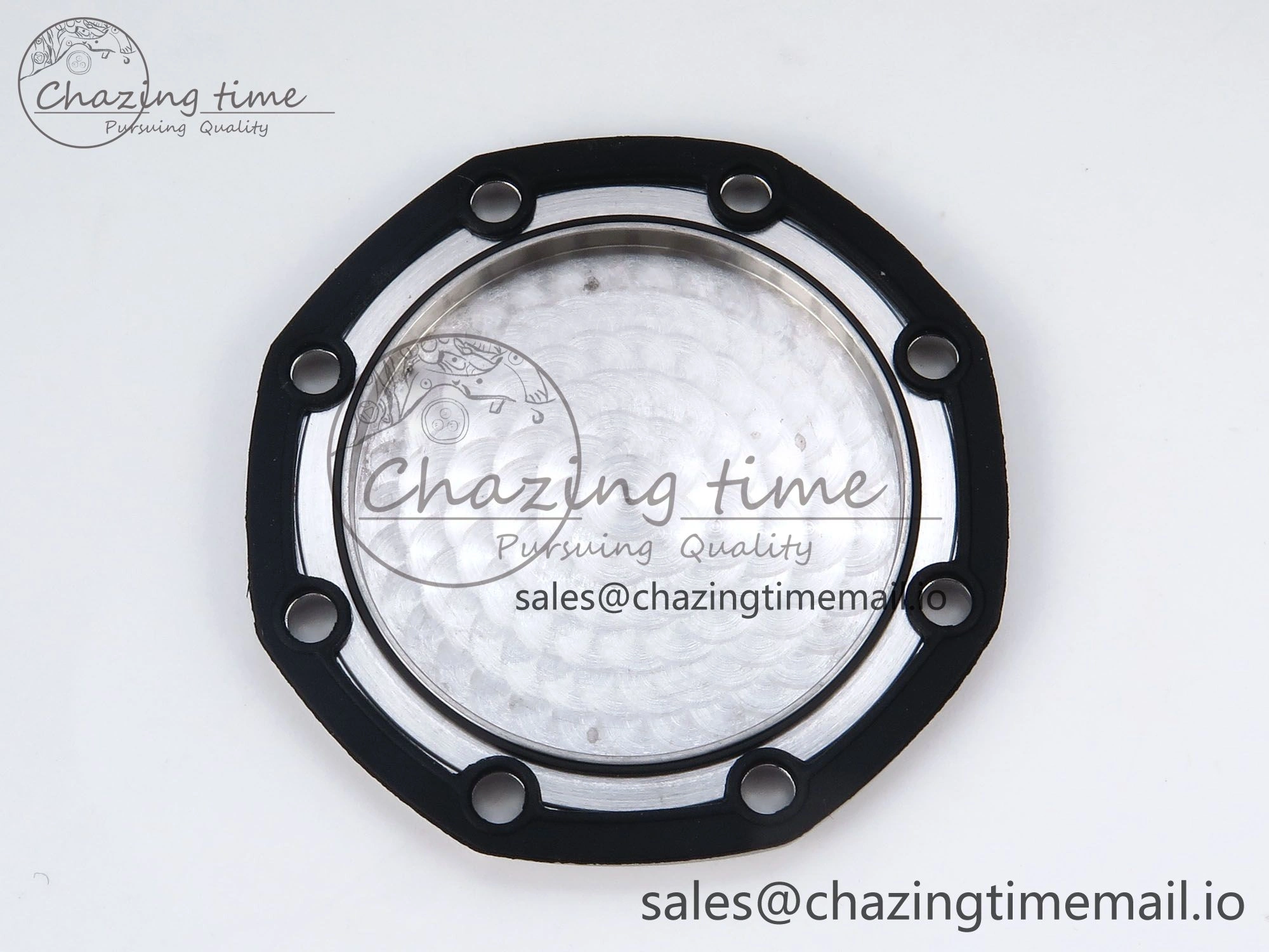 Royal Oak Offshore 42mm  Rubberclad SS TKF 1:1 Best Edition Black White Dial on Black Rubber Strap A SmartChoice 4321