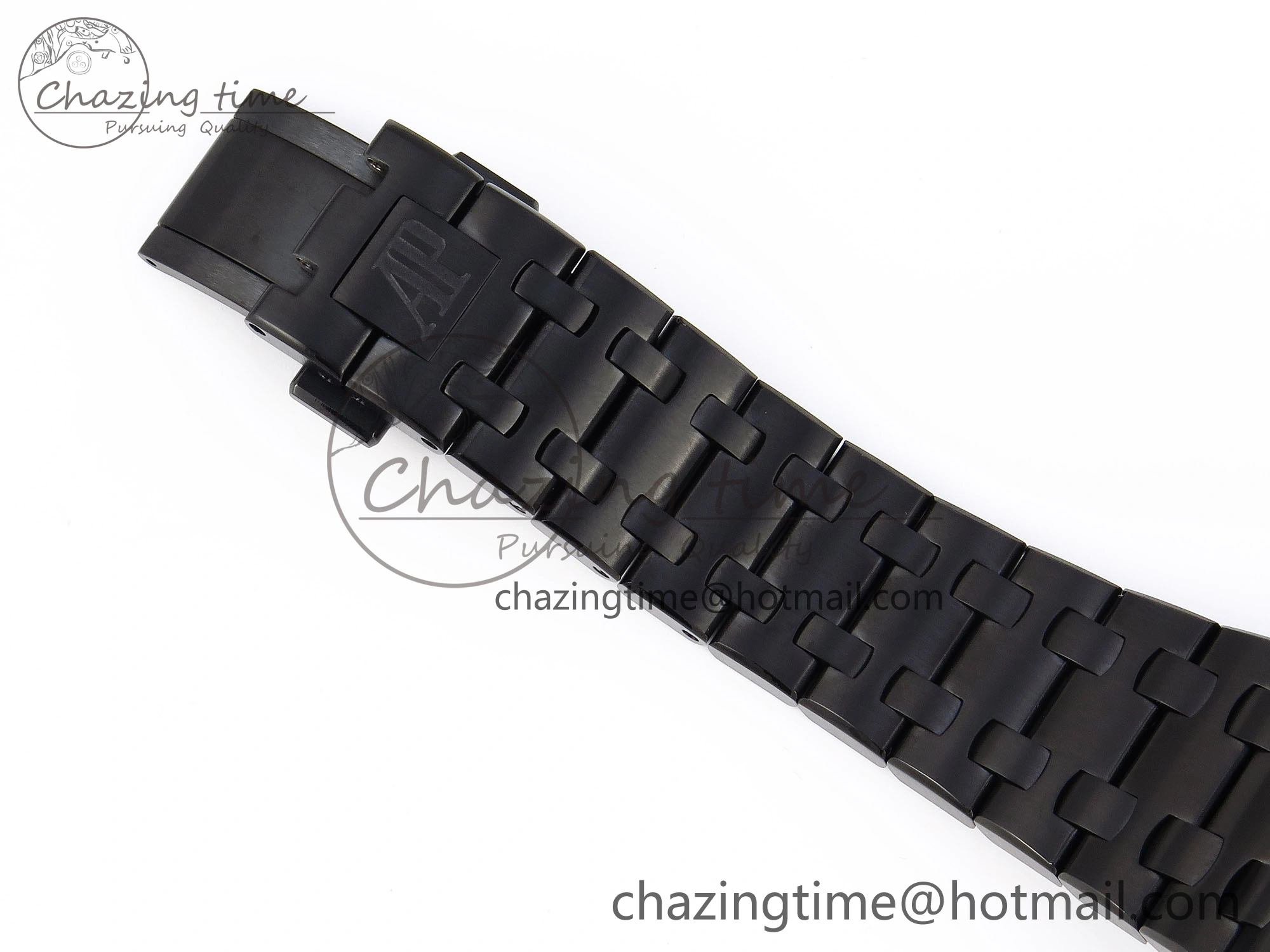 Durable Royal Oak Offshore 42mm Black Ceramic APF 1:1 Best Edition Black Textured Dial on Black Ceramic Bracelet A 4538