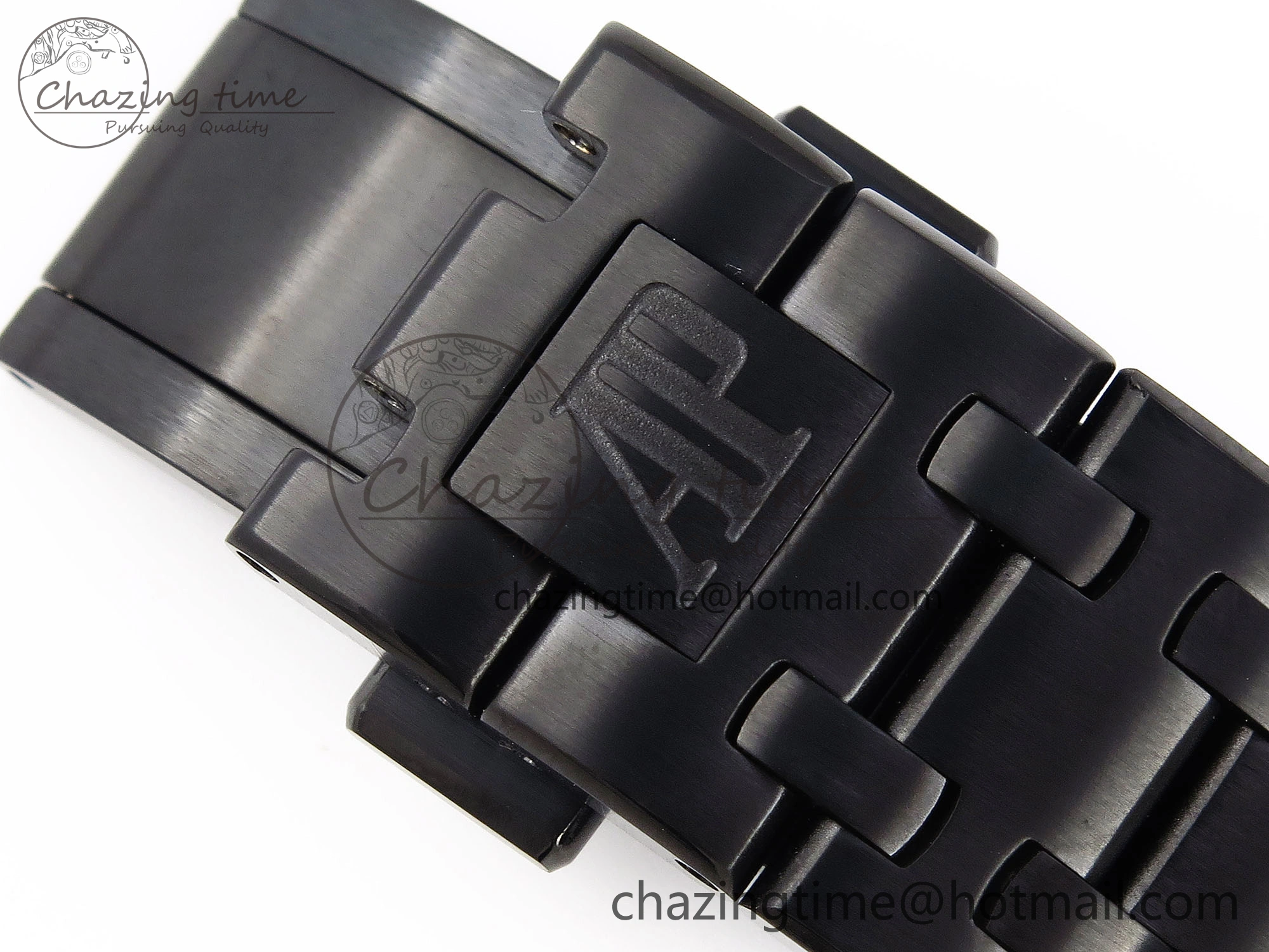 Durable Royal Oak Offshore 42mm Black Ceramic APF 1:1 Best Edition Black Textured Dial on Black Ceramic Bracelet A 4538