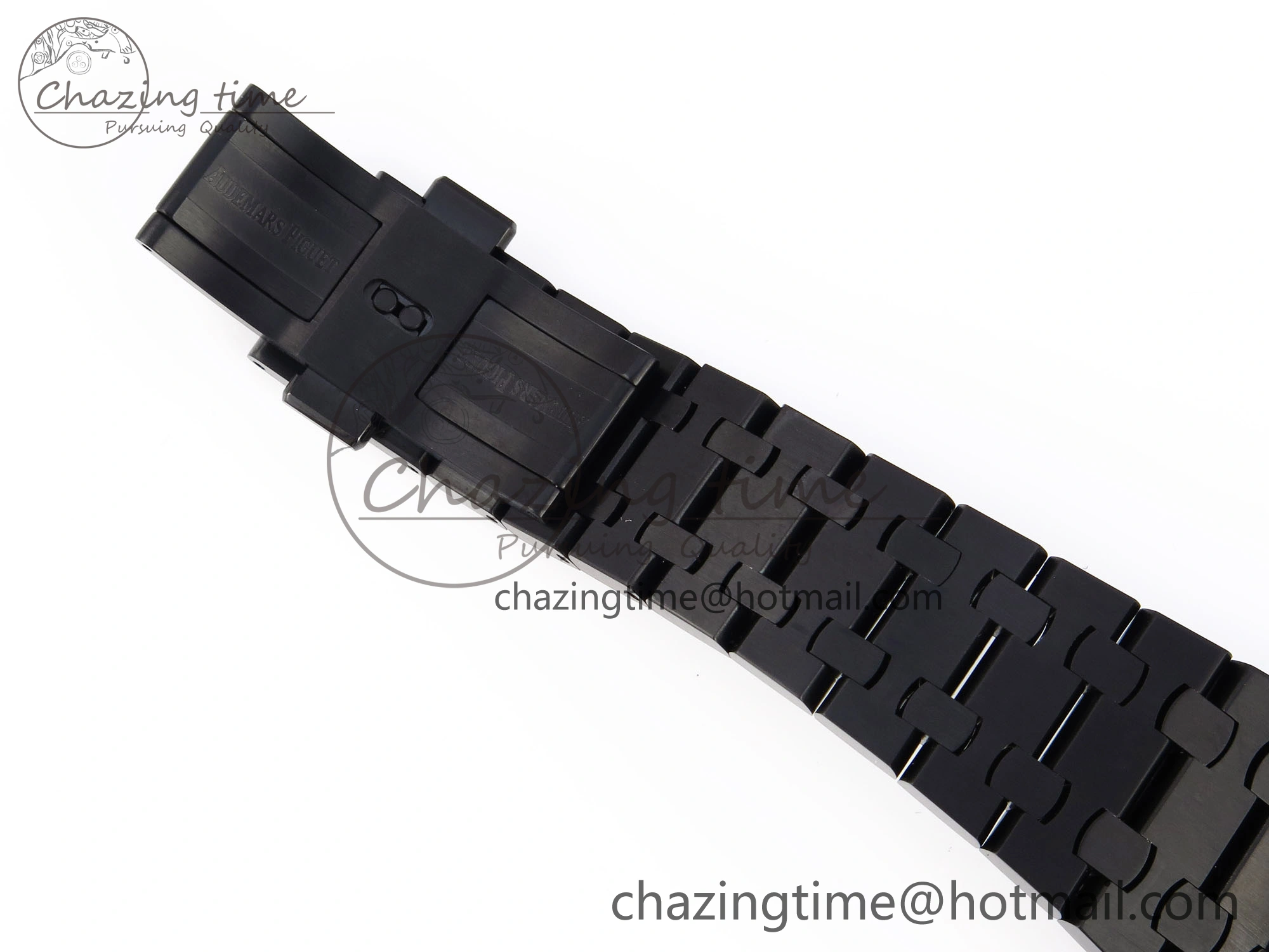 Durable Royal Oak Offshore 42mm Black Ceramic APF 1:1 Best Edition Black Textured Dial on Black Ceramic Bracelet A 4538