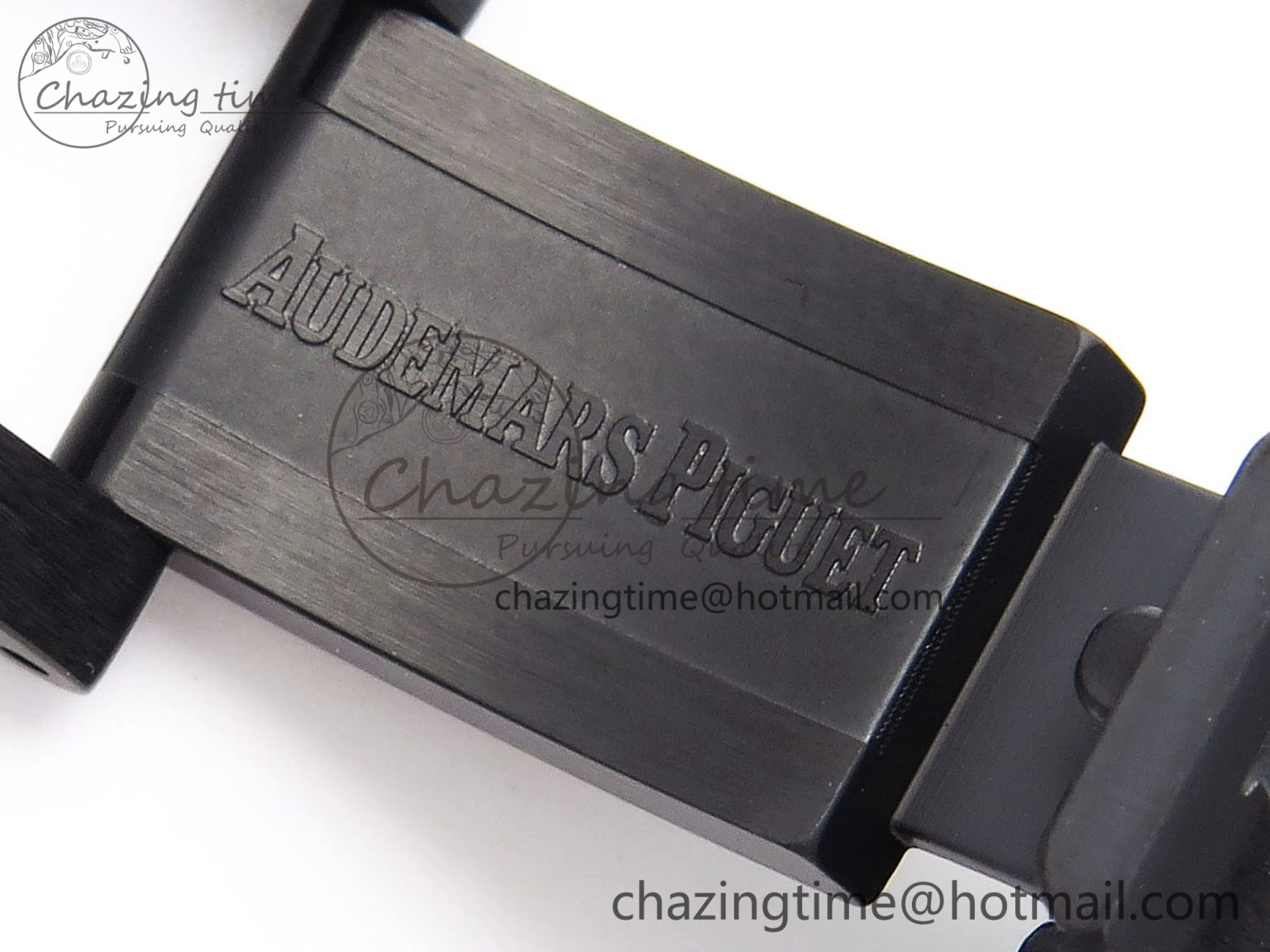 Durable Royal Oak Offshore 42mm Black Ceramic APF 1:1 Best Edition Black Textured Dial on Black Ceramic Bracelet A 4538