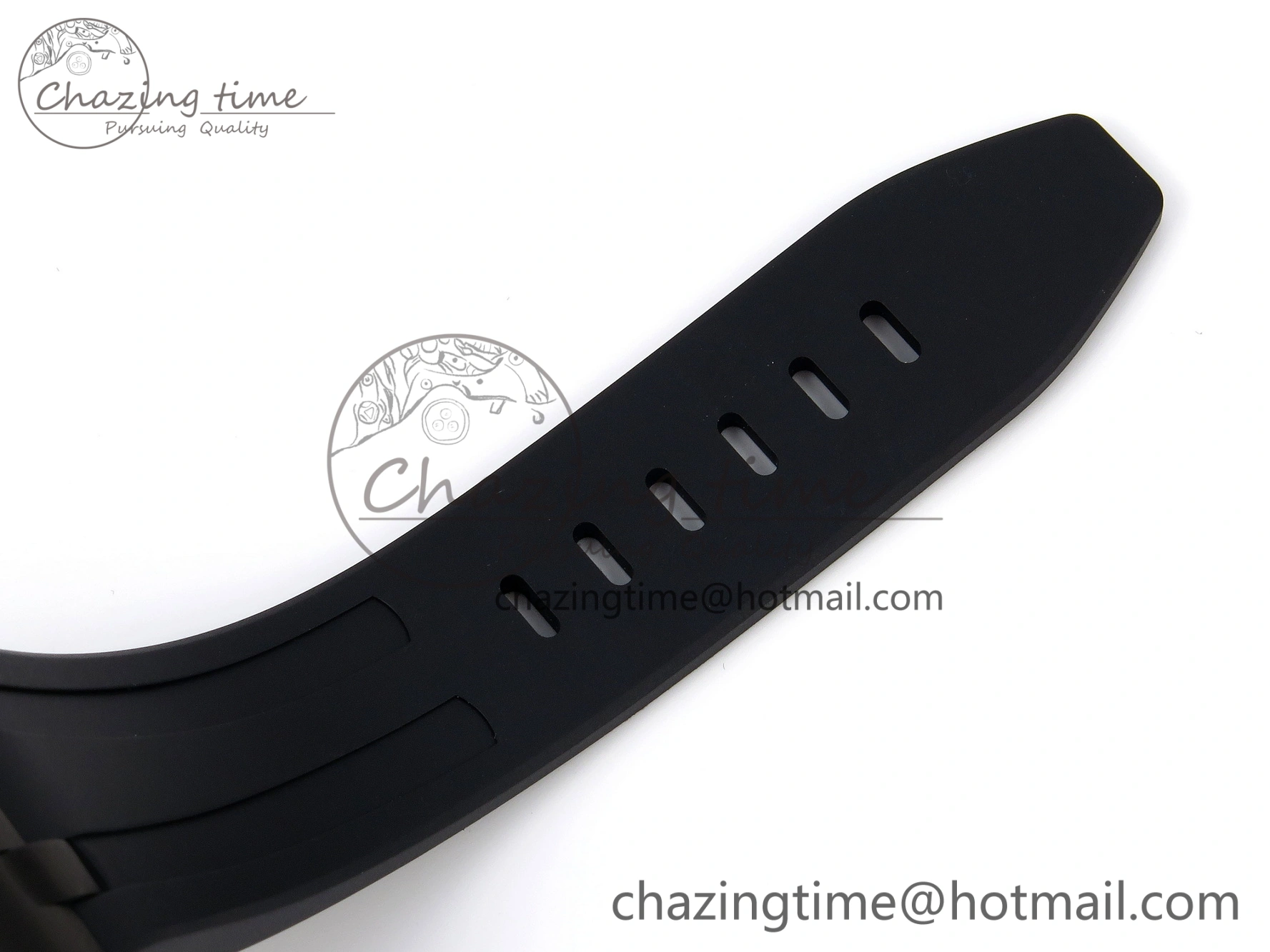 Royal Oak Offshore 42mm Black Ceramic APF 1:1 Best Edition Black Textured Dial on Black Rubber Strap A Packable 4582