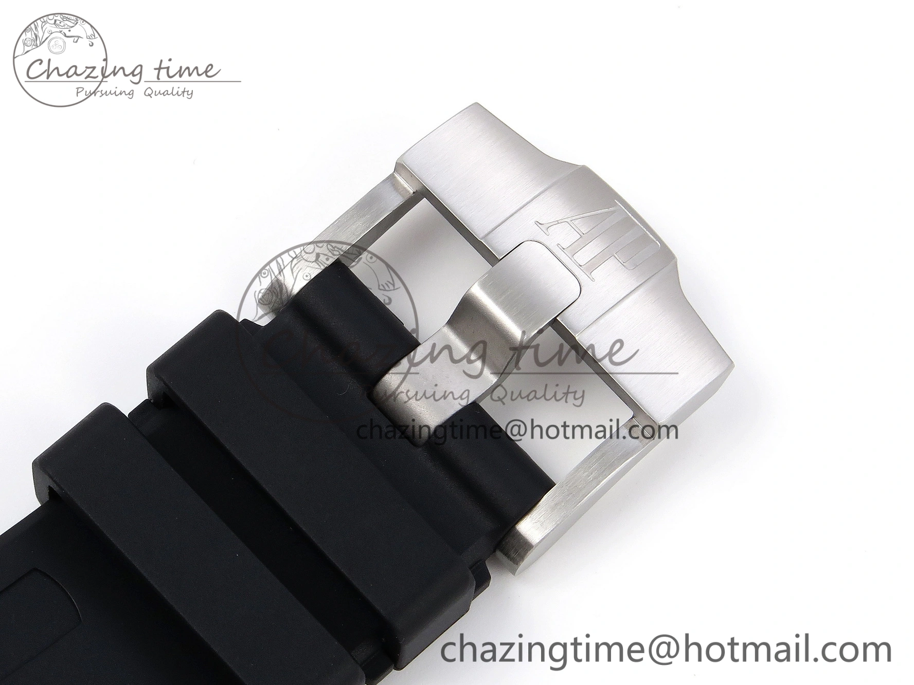 Royal Oak Offshore 42mm Black Ceramic APF 1:1 Best Edition Black Textured Dial on Black Rubber Strap A Packable 4582