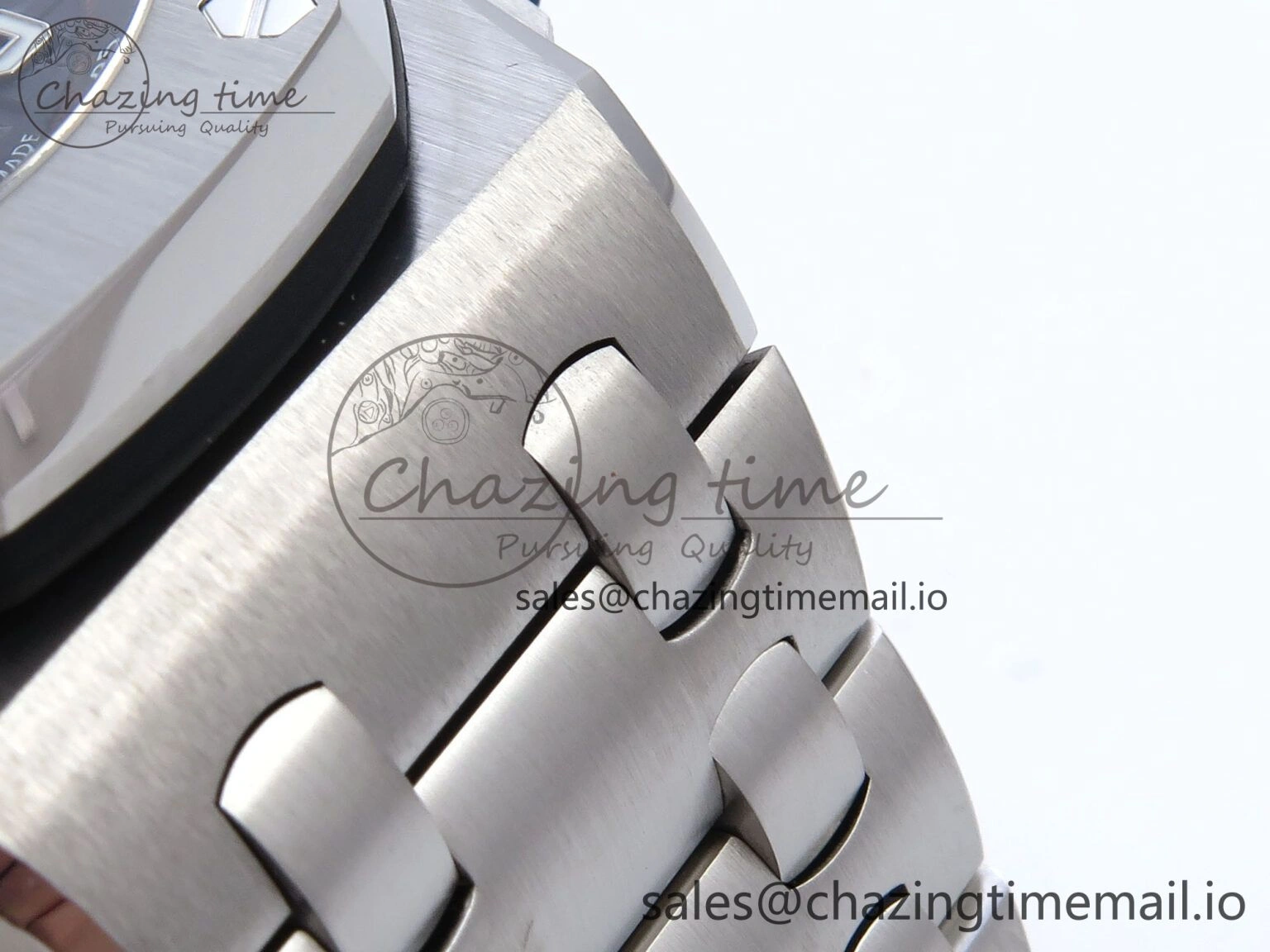 EasyCare Royal Oak Offshore 42mm Black Themes SS TKF Best Edition Black Dial on SS Bracelet A 4352