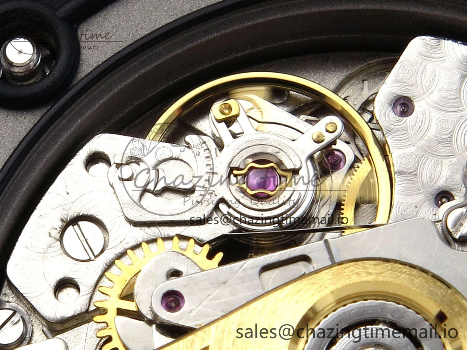 Royal Oak Offshore 42mm Panda SS TKF Best Edition White Black Dial on SS Bracelet A HighQuality 4350