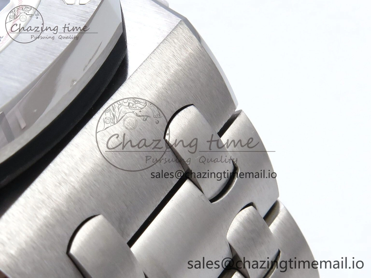 Royal Oak Offshore 42mm Panda SS TKF Best Edition White Black Dial on SS Bracelet A HighQuality 4350