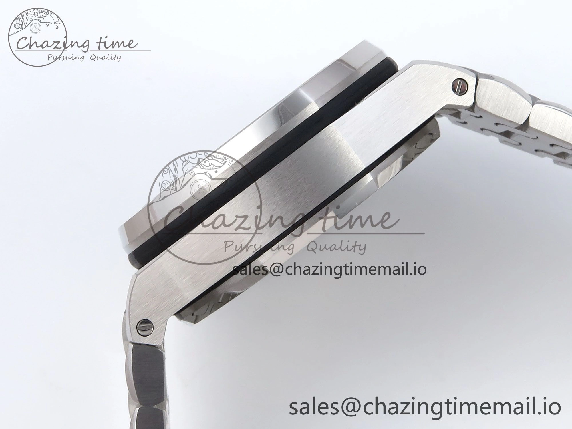 Royal Oak Offshore 42mm Panda SS TKF Best Edition White Black Dial on SS Bracelet A HighQuality 4350
