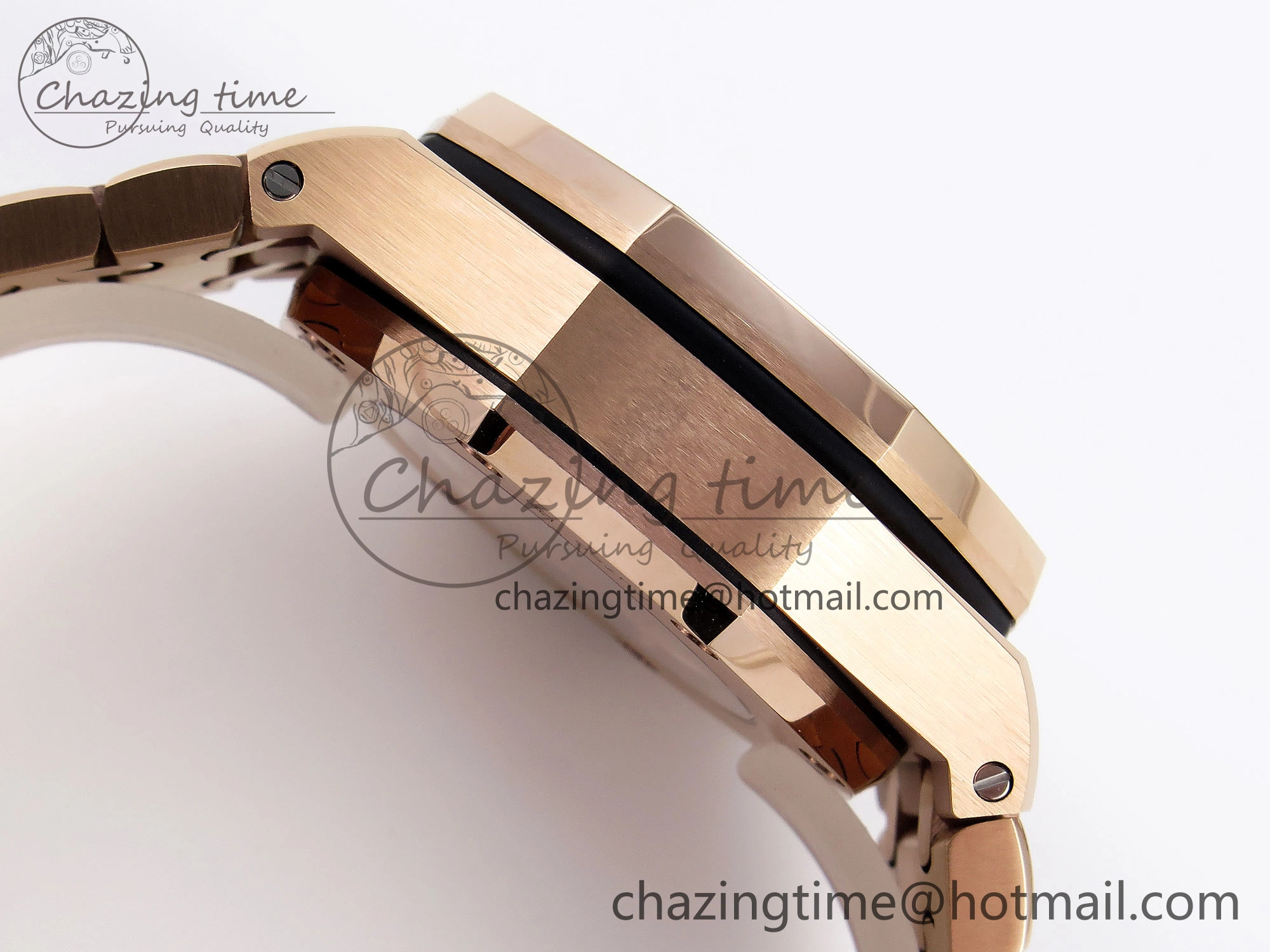 Royal Oak Offshore 42mm RG APF 1:1 Best Edition Blue RG Dial on RG Bracelet Strap A Durable 4534