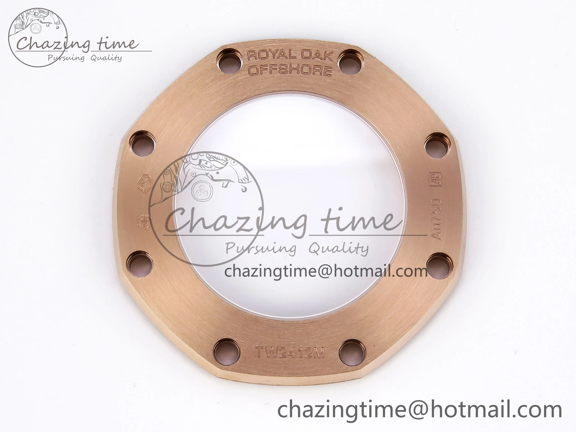 Royal Oak Offshore 42mm RG APF 1:1 Best Edition Blue RG Dial on RG Bracelet Strap A Durable 4534