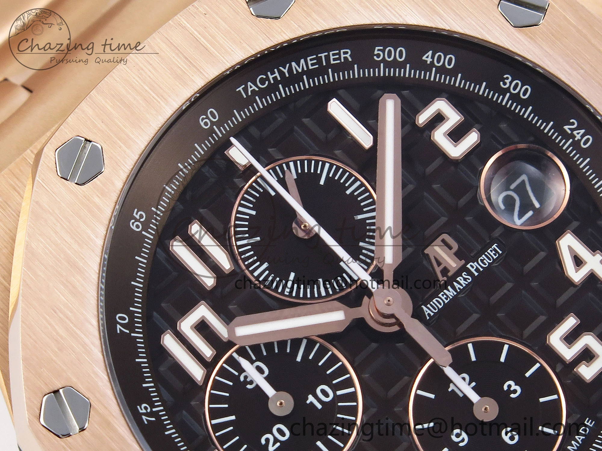 Royal Oak Offshore 42mm RG APF 1:1 Best Edition Brown Dial on RG Bracelet A Lightweight 4532