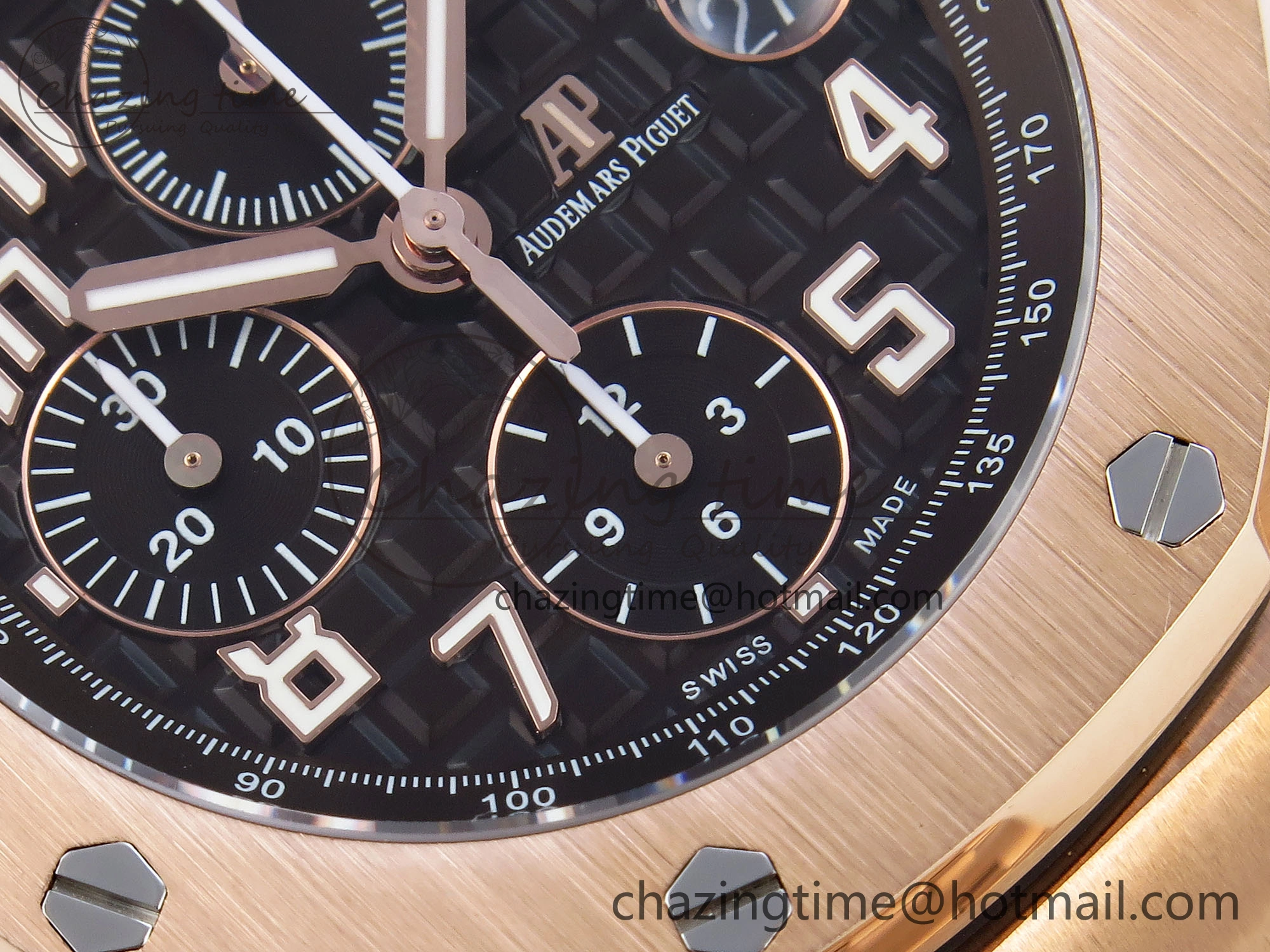 Royal Oak Offshore 42mm RG APF 1:1 Best Edition Brown Dial on RG Bracelet A Lightweight 4532
