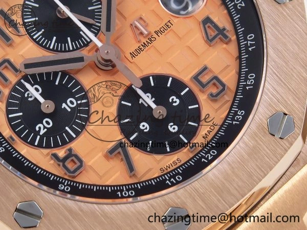 Royal Oak Offshore 42mm RG APF 1:1 Best Edition RG Dial on RG Bracelet A Elegant 4529