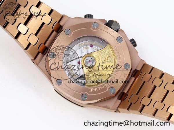 Royal Oak Offshore 42mm RG APF 1:1 Best Edition RG Dial on RG Bracelet A Elegant 4529