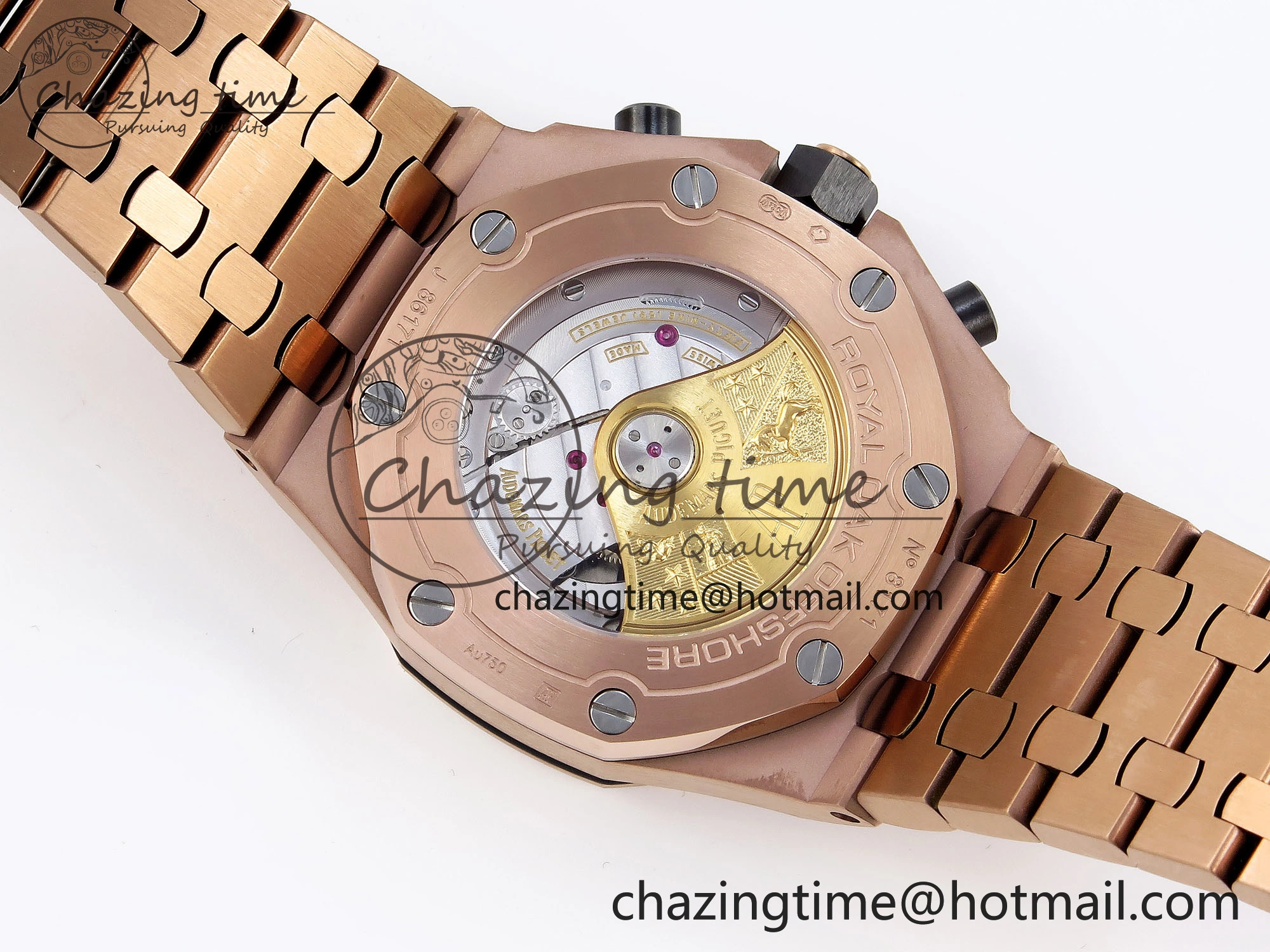 Royal Oak Offshore 42mm RG APF 1:1 Best Edition RG Dial on RG Bracelet A Elegant 4529