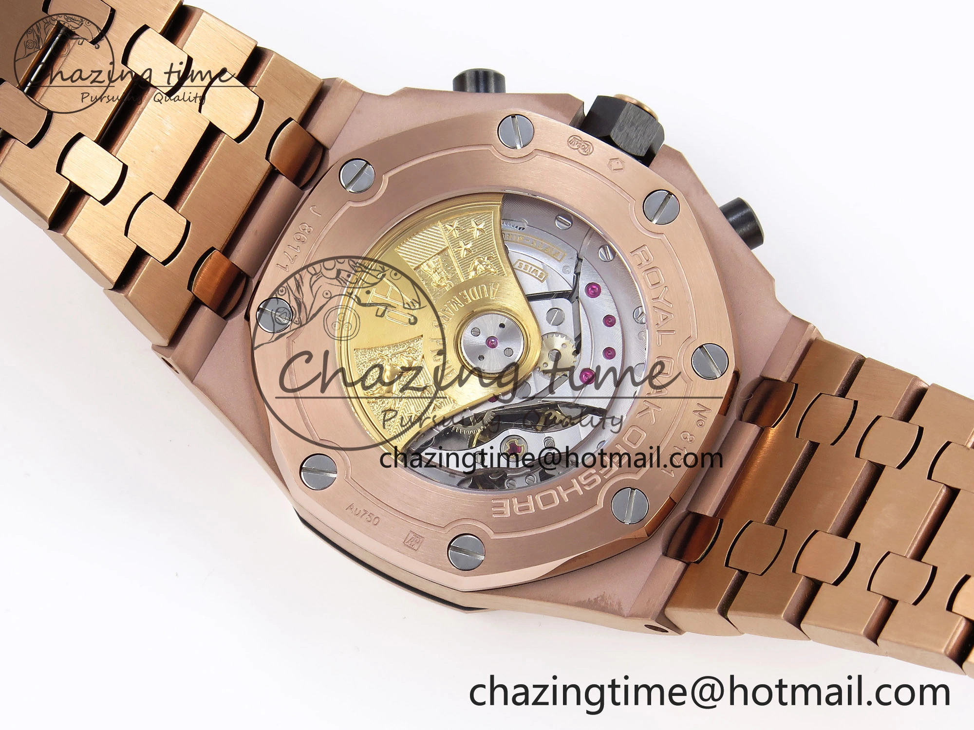 Royal Oak Offshore 42mm RG APF 1:1 Best Edition RG Dial on RG Bracelet A Elegant 4529
