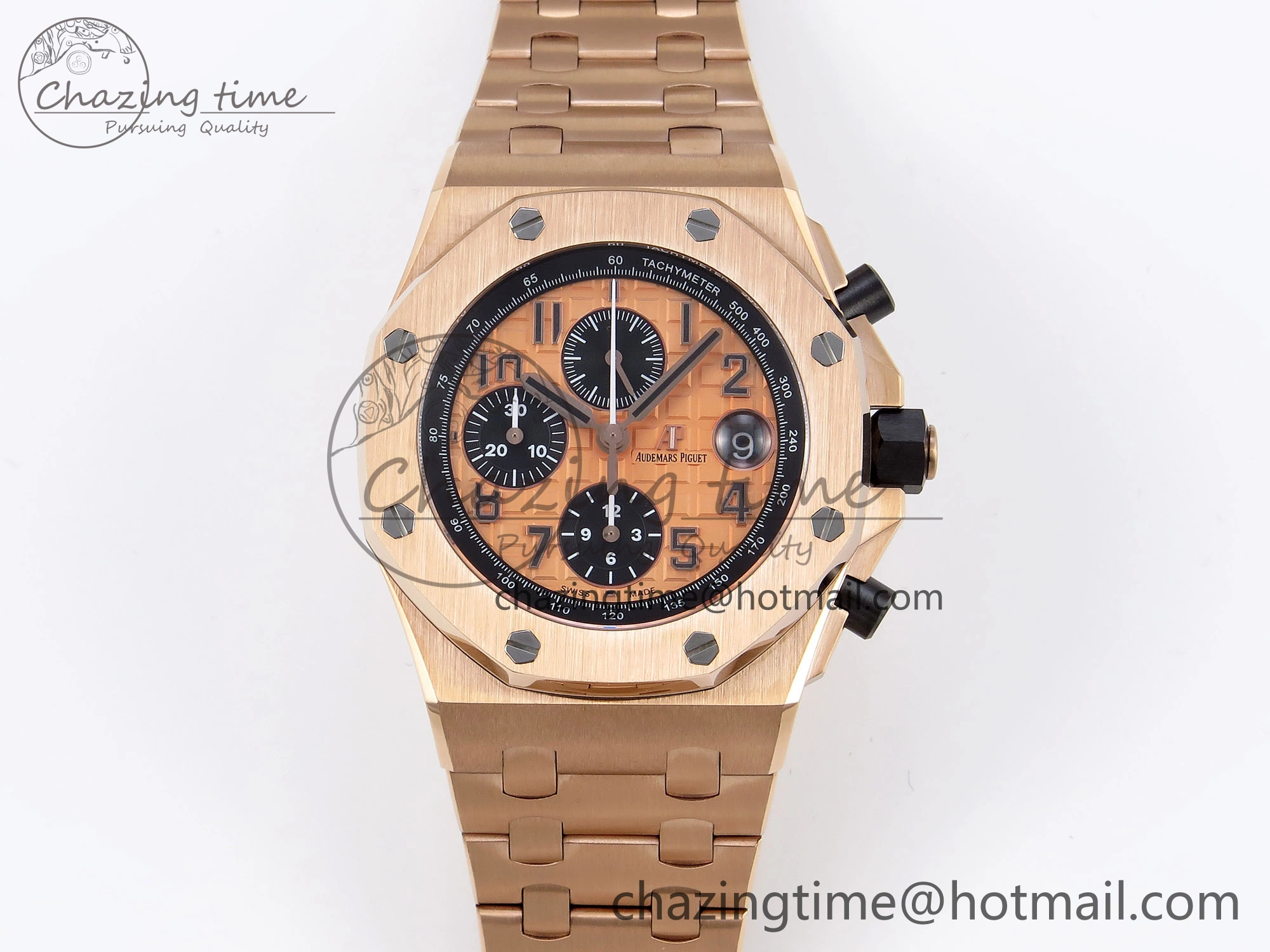 Royal Oak Offshore 42mm RG APF 1:1 Best Edition RG Dial on RG Bracelet A Elegant 4529