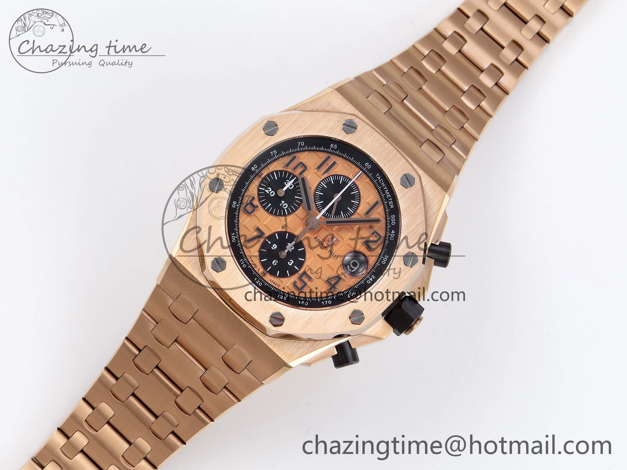 Royal Oak Offshore 42mm RG APF 1:1 Best Edition RG Dial on RG Bracelet A Elegant 4529