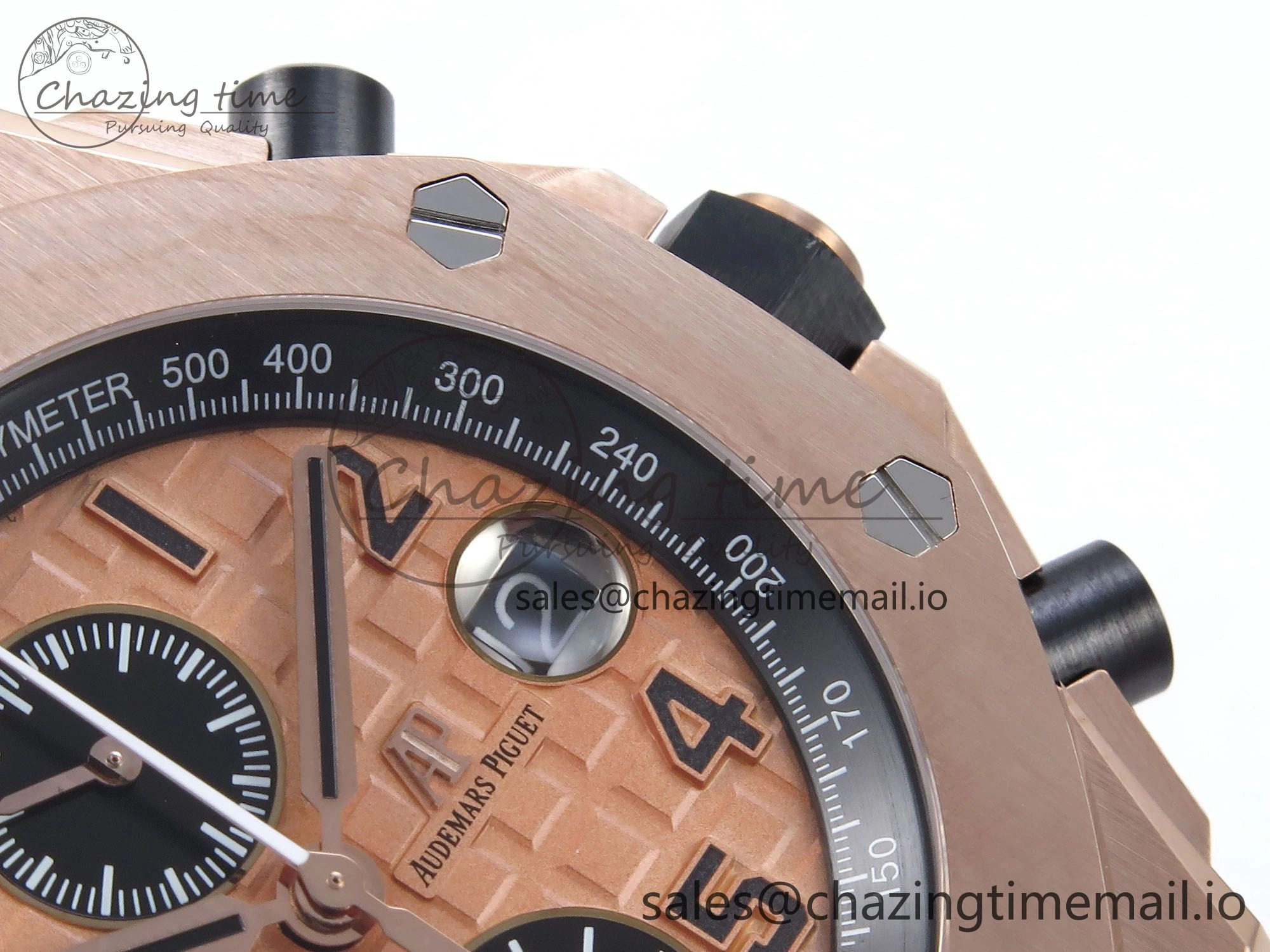 WeatherProof Royal Oak Offshore 42mm RG TKF Best Edition RG Dial on RG Bracelet A 4355