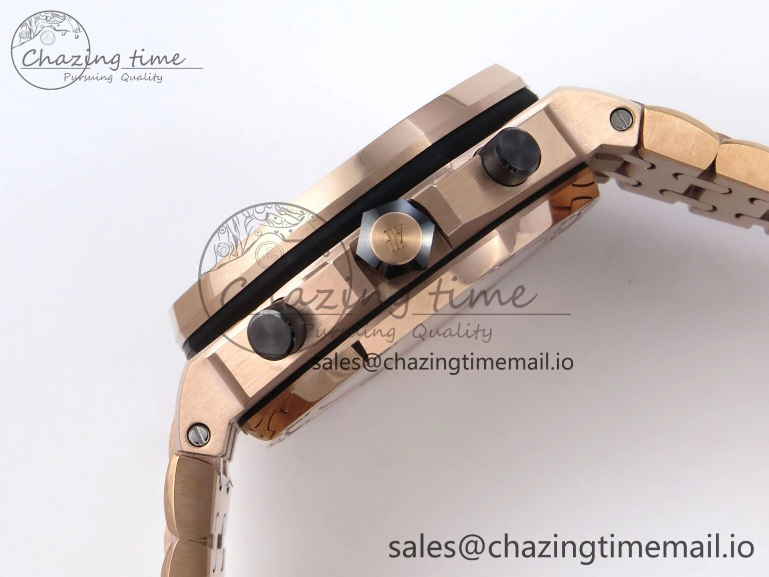 WeatherProof Royal Oak Offshore 42mm RG TKF Best Edition RG Dial on RG Bracelet A 4355
