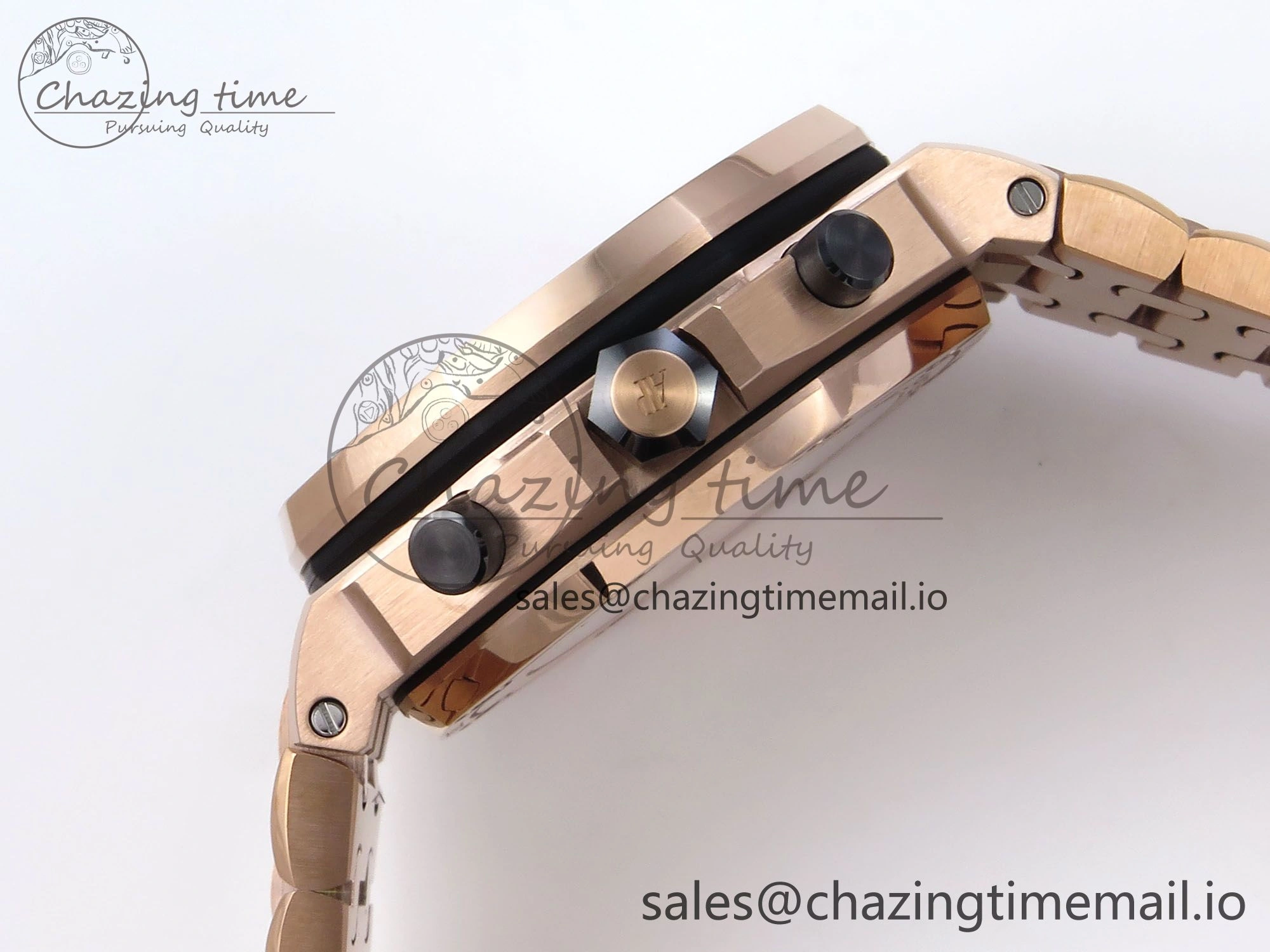 WeatherProof Royal Oak Offshore 42mm RG TKF Best Edition RG Dial on RG Bracelet A 4355