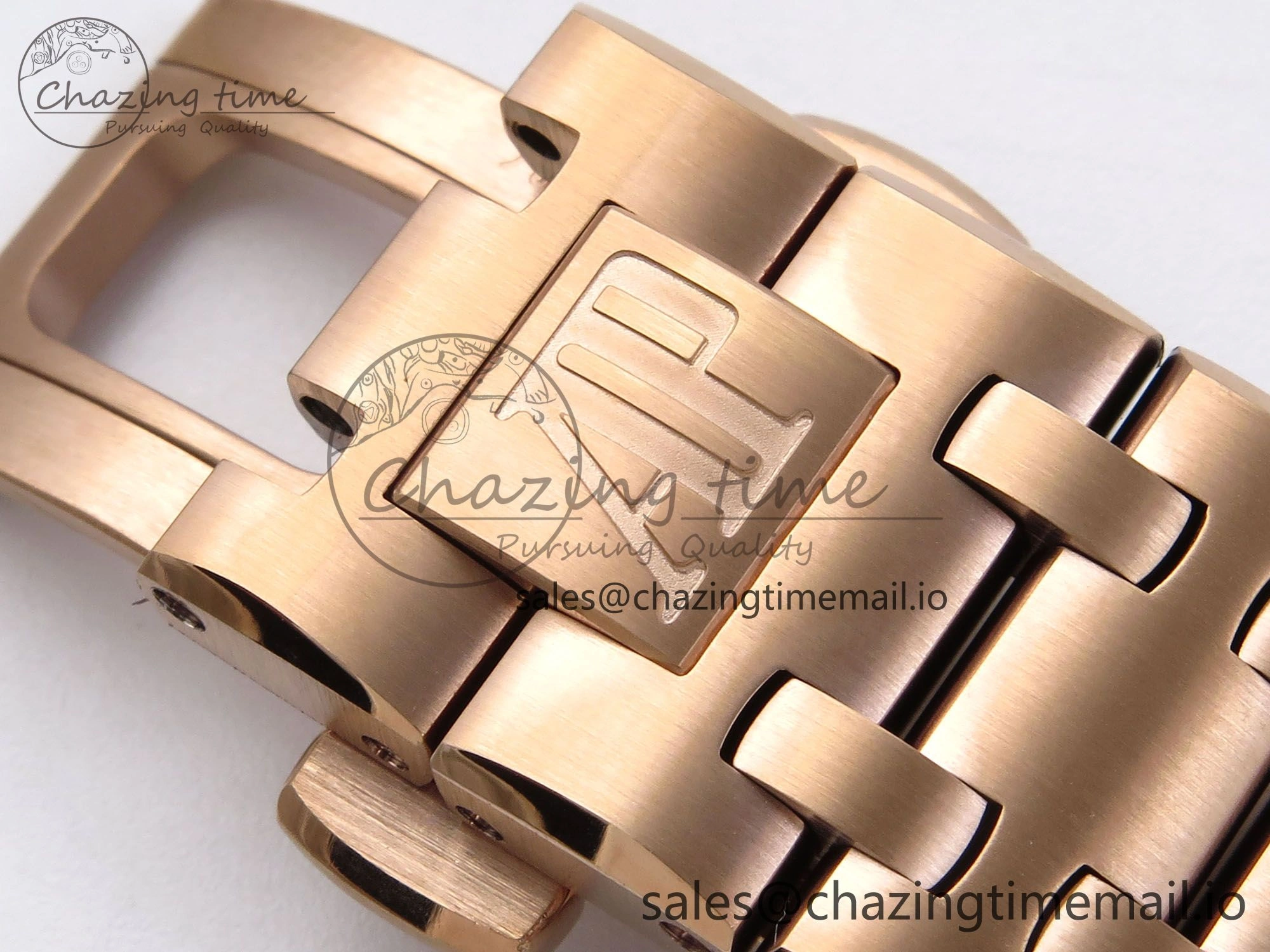 WeatherProof Royal Oak Offshore 42mm RG TKF Best Edition RG Dial on RG Bracelet A 4355